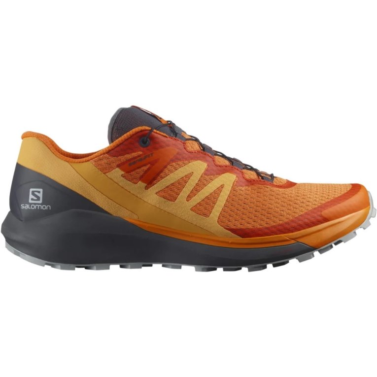 Salomon Sense Ride 4 Men\'s Trail Running Shoes Orange | 064-LGPAIB