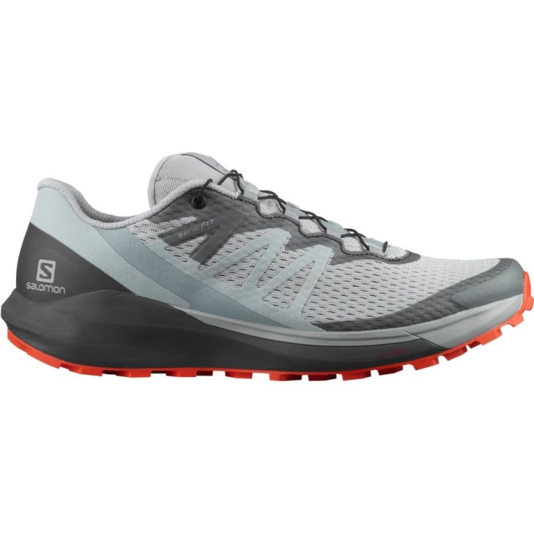 Salomon Sense Ride 4 Men\'s Trail Running Shoes Grey | 165-GLTQUF