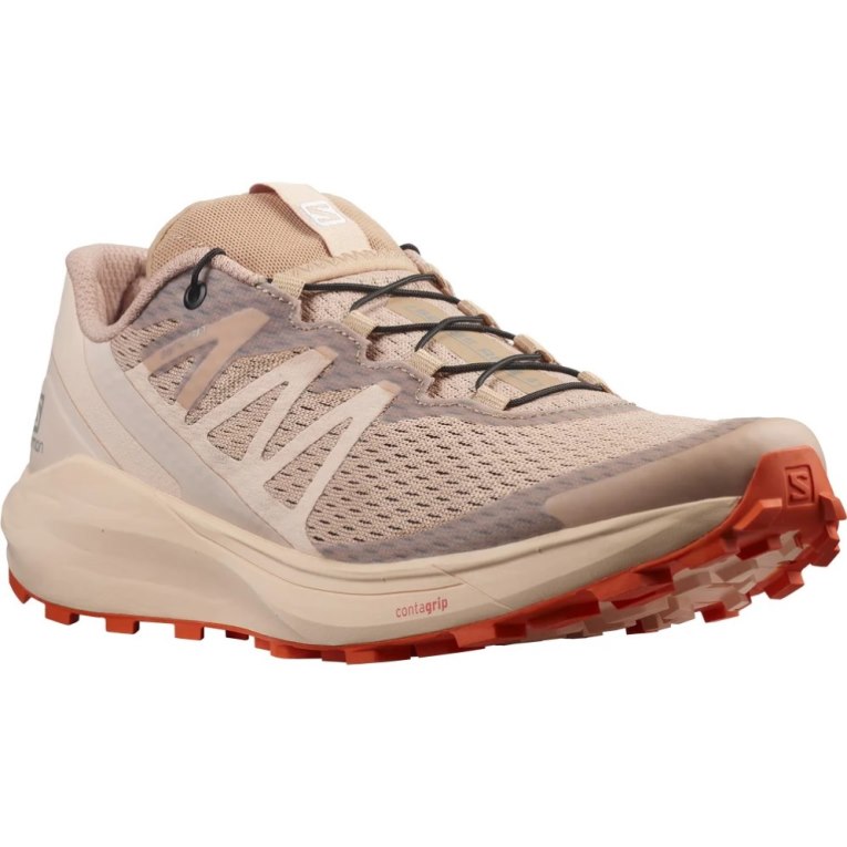 Salomon Sense Ride 4 Women's Trail Running Shoes Coral | 093-GPRYQH