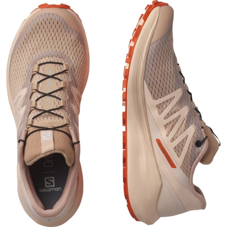 Salomon Sense Ride 4 Women's Trail Running Shoes Coral | 093-GPRYQH