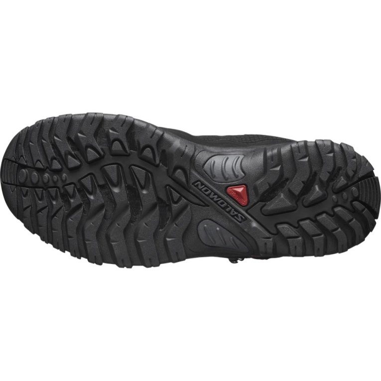 Salomon Shelter CSWP Women's Winter Boots Black | 851-LZVSEQ