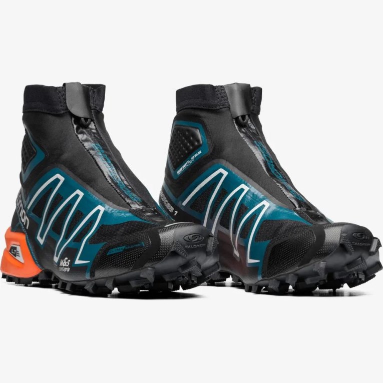 Salomon Snowcross Advanced Women's Sneakers Black / Turquoise | 308-KNTWCR