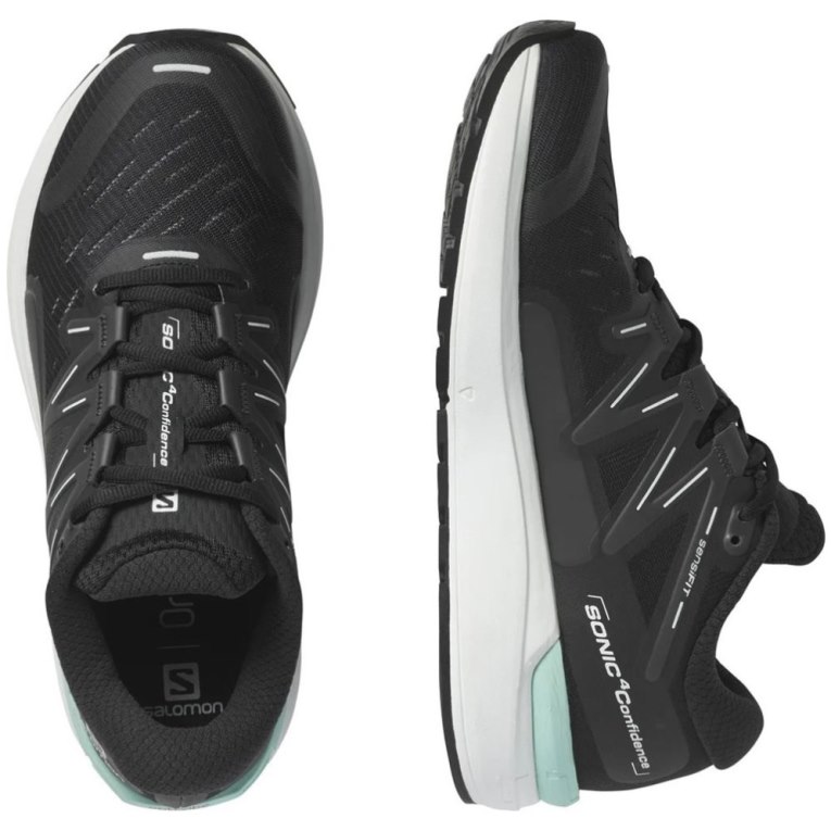 Salomon Sonic 4 Confidence Women's Running Shoes Black | 924-PVHMXY