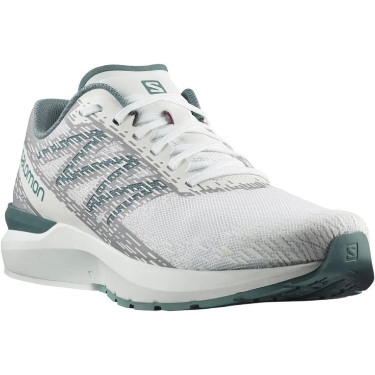 Salomon Sonic 5 Balance Men's Running Shoes White / Grey | 826-RJPUXZ