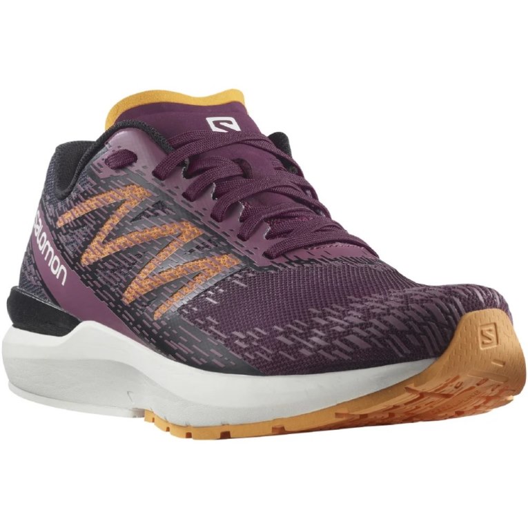 Salomon Sonic 5 Balance Women's Running Shoes Burgundy | 569-IYSCUN