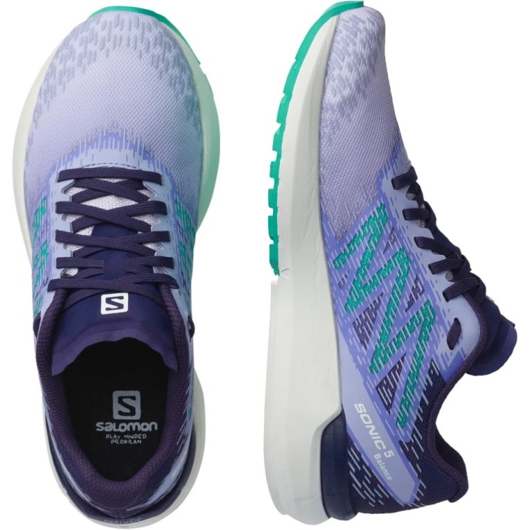 Salomon Sonic 5 Balance Women's Running Shoes Lavender | 582-RPTJEU