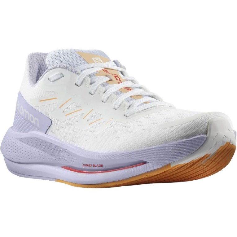 Salomon Spectur Women's Running Shoes White / Lavender | 371-QGVTES