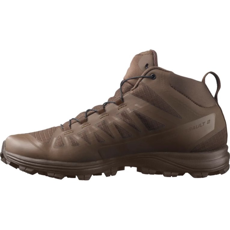 Salomon Speed Assault 2 Men's Tactical Boots Chocolate | 796-UZJEOA