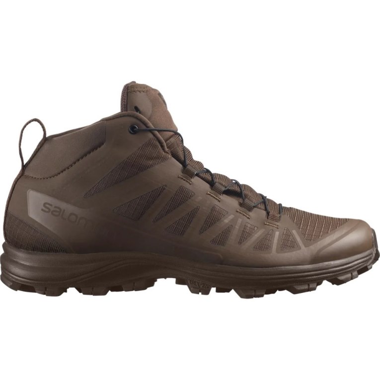 Salomon Speed Assault 2 Men\'s Tactical Boots Chocolate | 796-UZJEOA