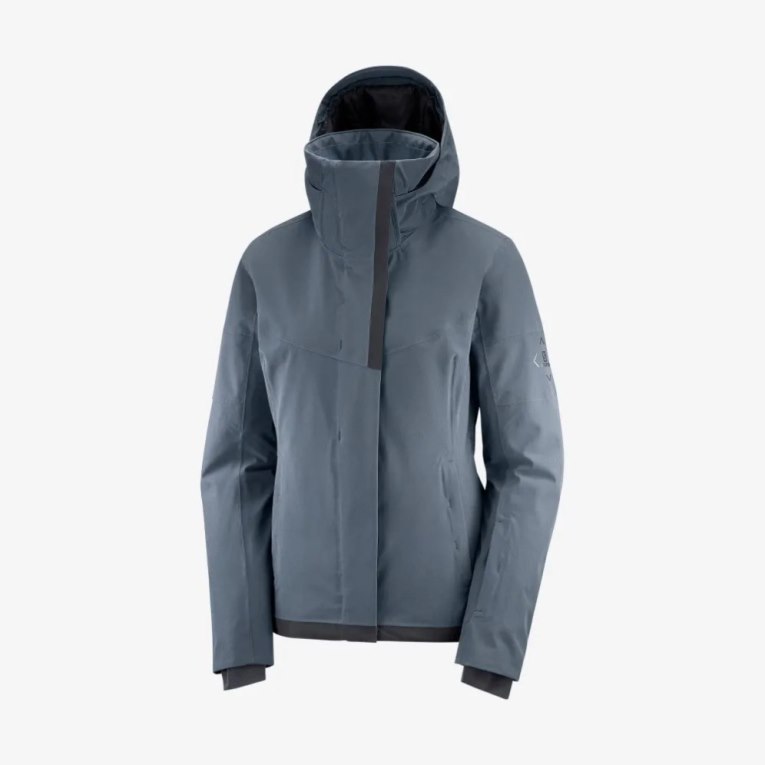 Salomon Speed Women's Insulated Jackets Navy | 239-QMISXF