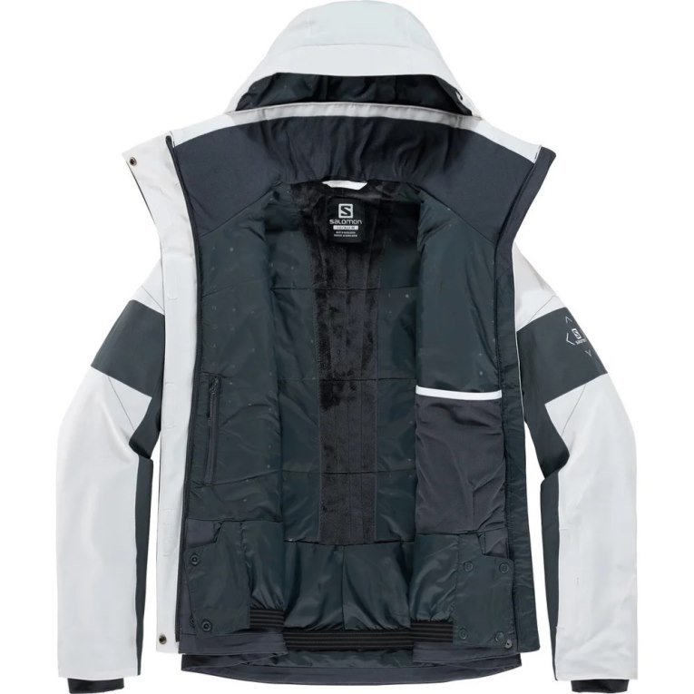 Salomon Speed Women's Insulated Jackets White / Black | 375-THKOAX