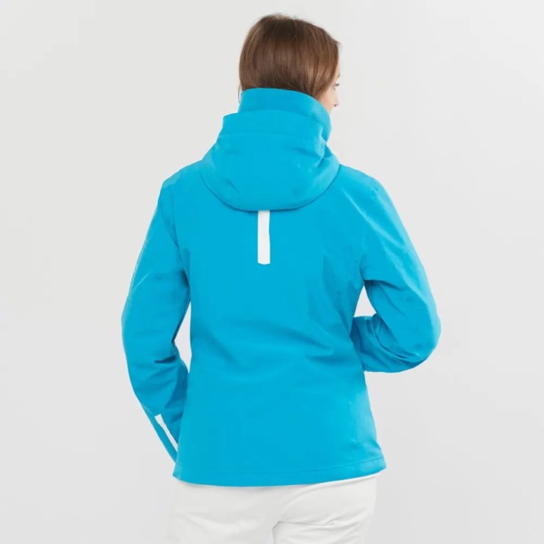 Salomon Speed Women's Insulated Jackets Turquoise | 426-FKPUZW