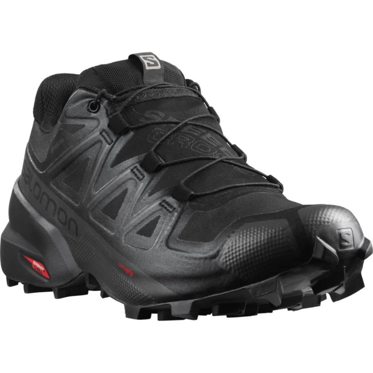 Salomon Speedcross 5 GTX Men's Trail Running Shoes Black | 463-AGZIOV