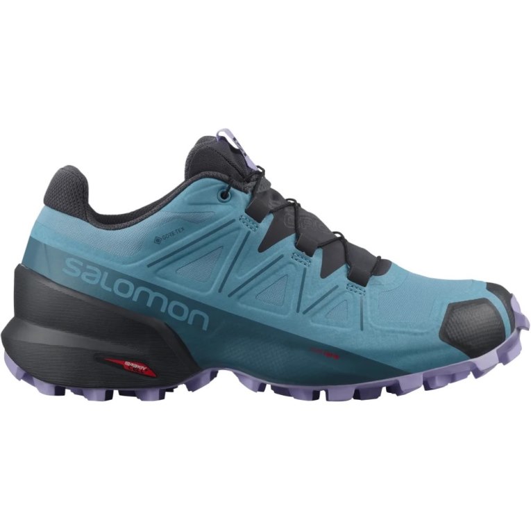 Salomon Speedcross 5 GTX Women\'s Trail Running Shoes Turquoise | 045-RDNZFX