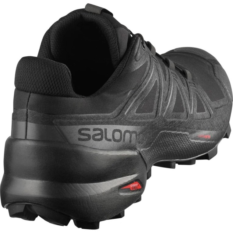 Salomon Speedcross 5 Men's Trail Running Shoes Black | 562-NEFQLM