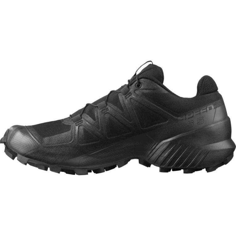 Salomon Speedcross 5 Men's Trail Running Shoes Black | 562-NEFQLM