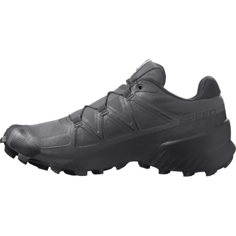 Salomon Speedcross 5 Men's Trail Running Shoes Black | 736-TZUGEQ