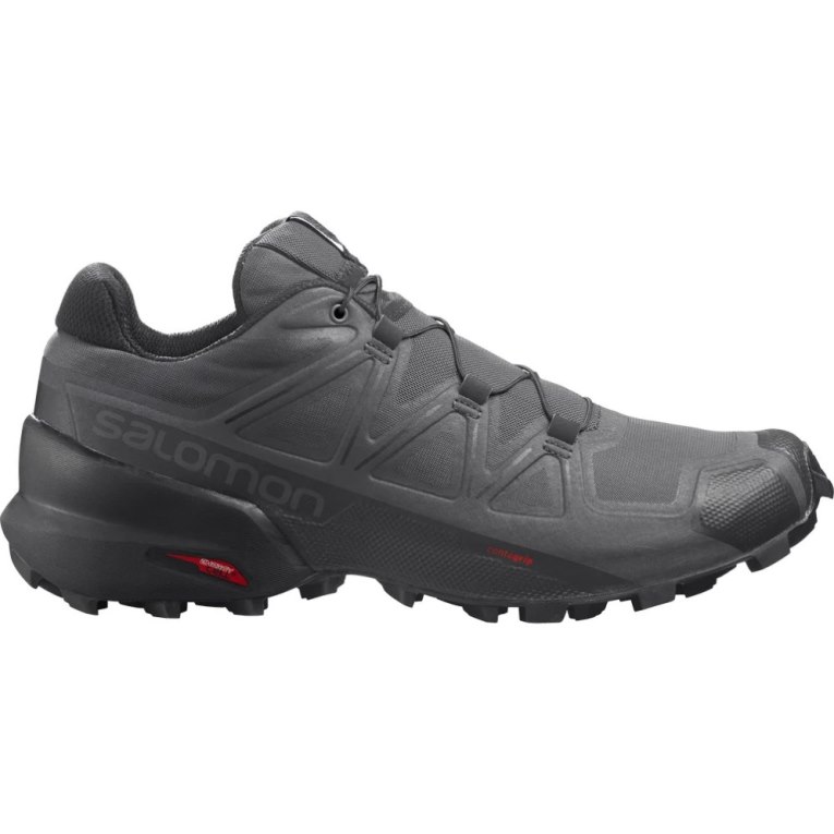 Salomon Speedcross 5 Men\'s Trail Running Shoes Black | 736-TZUGEQ