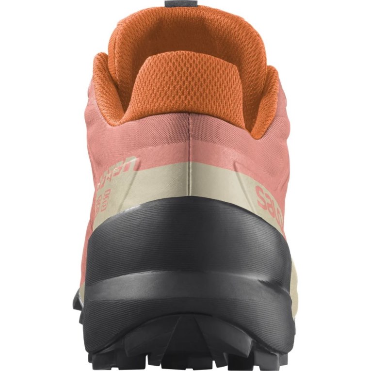 Salomon Speedcross 5 Women's Trail Running Shoes Pink / Orange | 261-AZFVLT