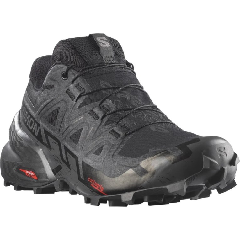 Salomon Speedcross 6 GTX Women's Trail Running Shoes Black | 743-KMOSJX