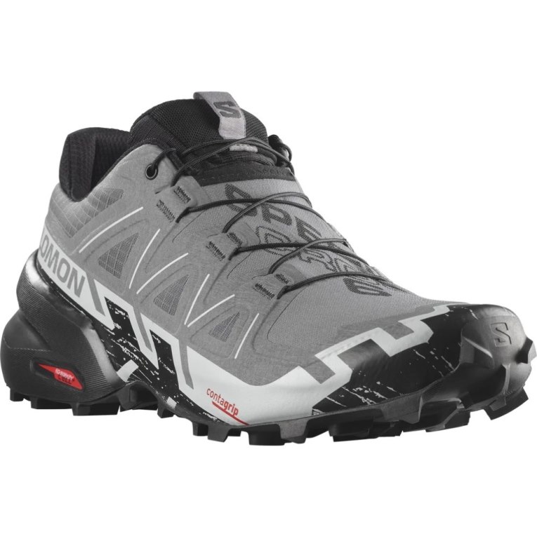 Salomon Speedcross 6 Men's Trail Running Shoes Grey | 608-EWMSTQ