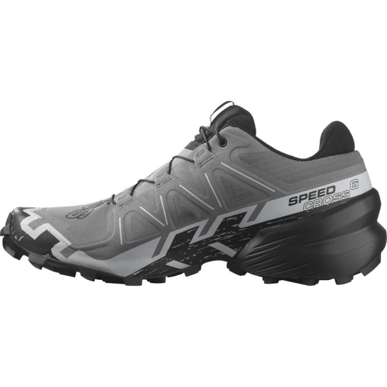 Salomon Speedcross 6 Men's Trail Running Shoes Grey | 608-EWMSTQ