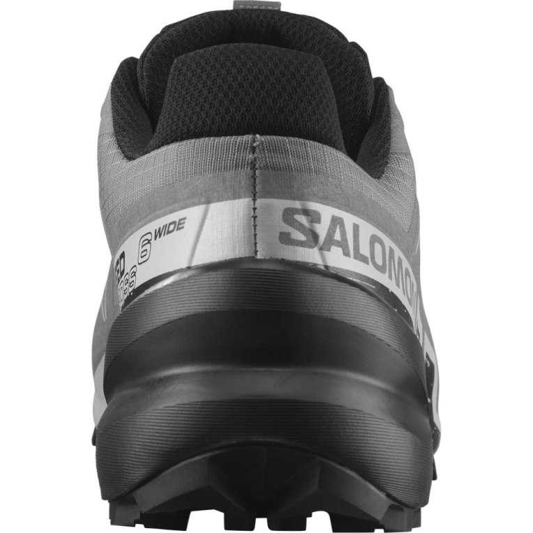 Salomon Speedcross 6 Wide Men's Trail Running Shoes Grey | 471-JCETAS