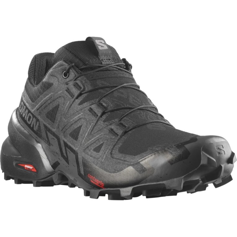 Salomon Speedcross 6 Women's Trail Running Shoes Black | 217-HNYAVU