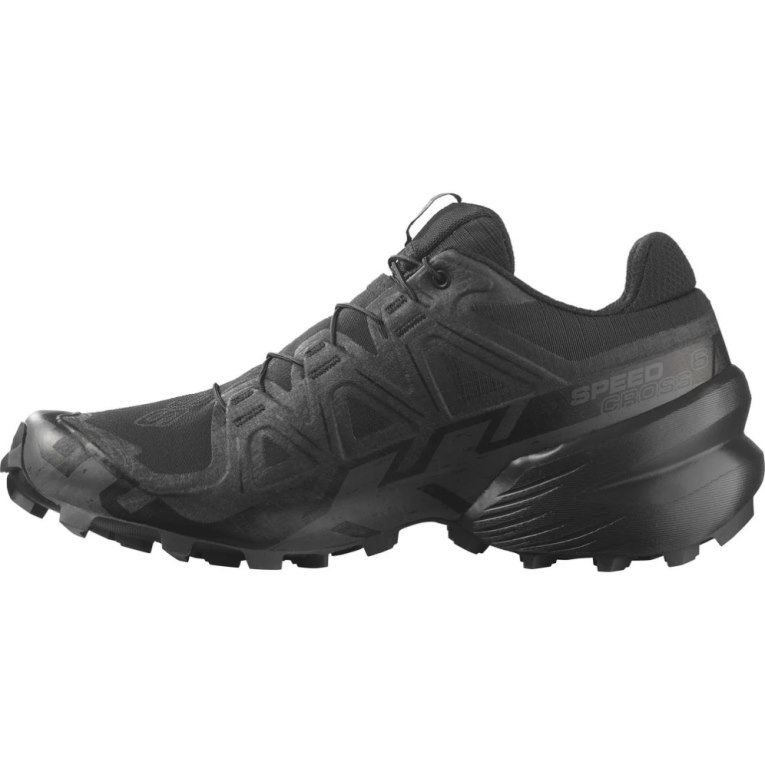 Salomon Speedcross 6 Women's Trail Running Shoes Black | 217-HNYAVU