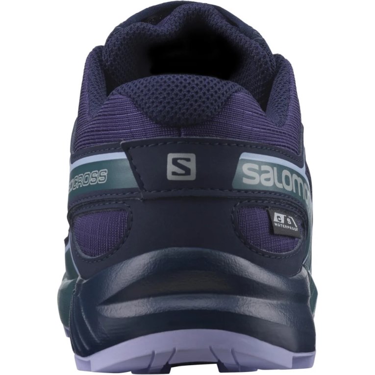 Salomon Speedcross CSWP Kids' Hiking Shoes Purple | 527-JXLDIG