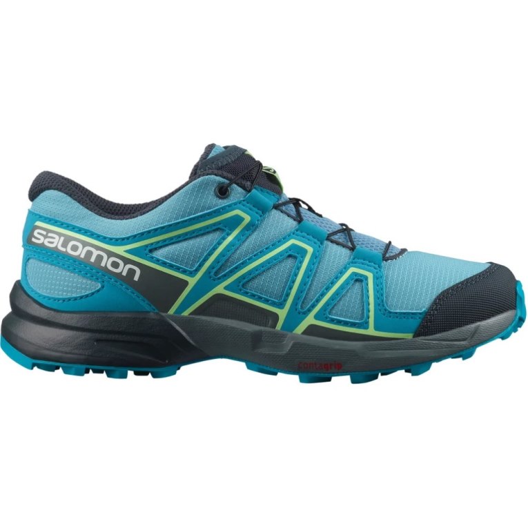 Salomon Speedcross Kids\' Hiking Shoes Turquoise | 357-UIYJQF