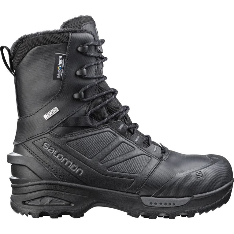 Salomon Toundra Forces CSWP Men\'s Tactical Boots Black | 178-MREHKS