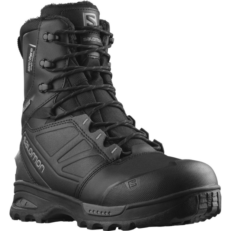 Salomon Toundra Pro CSWP Men's Winter Boots Black | 214-HOBWEG