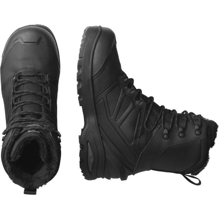 Salomon Toundra Pro CSWP Men's Winter Boots Black | 214-HOBWEG