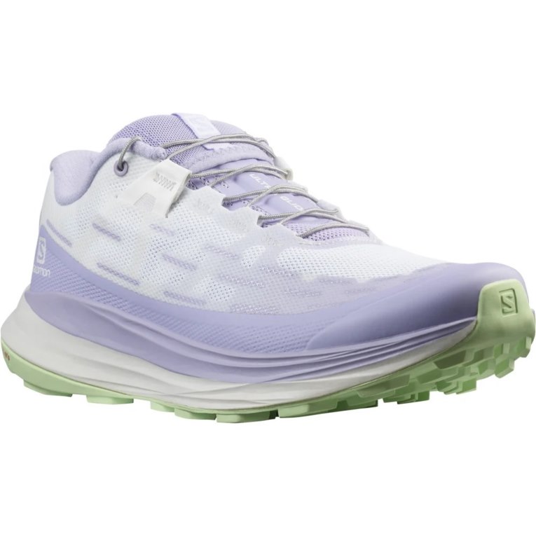 Salomon Ultra Glide Women's Trail Running Shoes Lavender / White | 786-KSYPVU