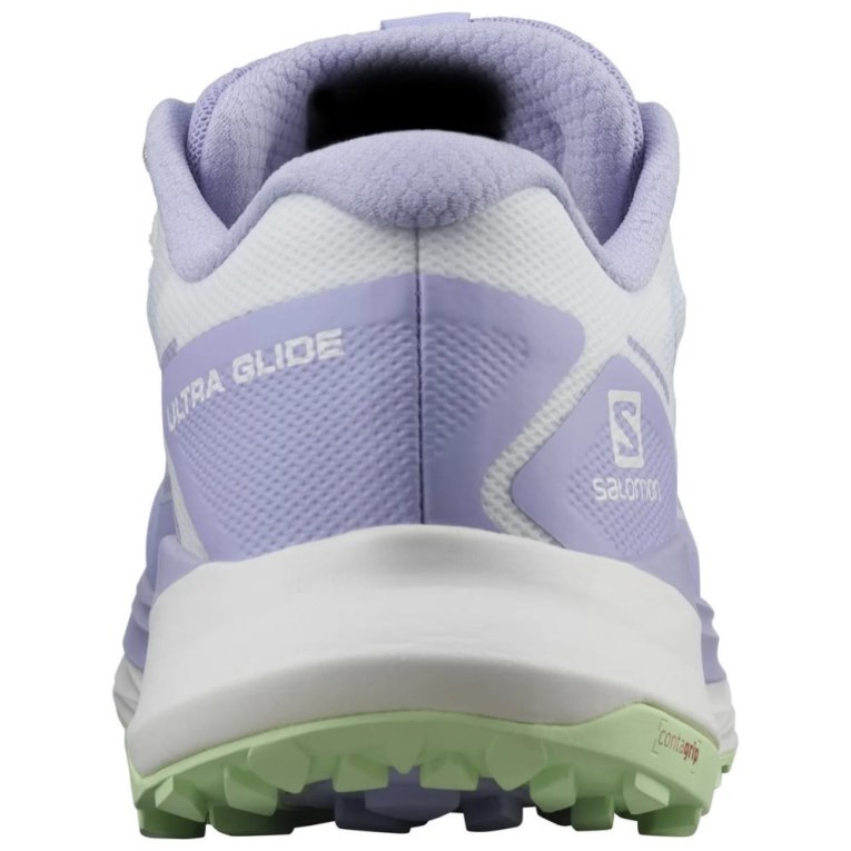 Salomon Ultra Glide Women's Trail Running Shoes Lavender / White | 786-KSYPVU