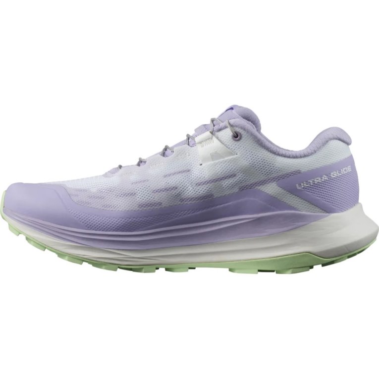 Salomon Ultra Glide Women's Trail Running Shoes Lavender / White | 786-KSYPVU