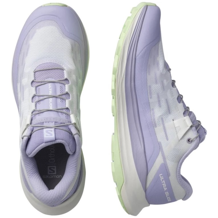 Salomon Ultra Glide Women's Trail Running Shoes Lavender / White | 786-KSYPVU