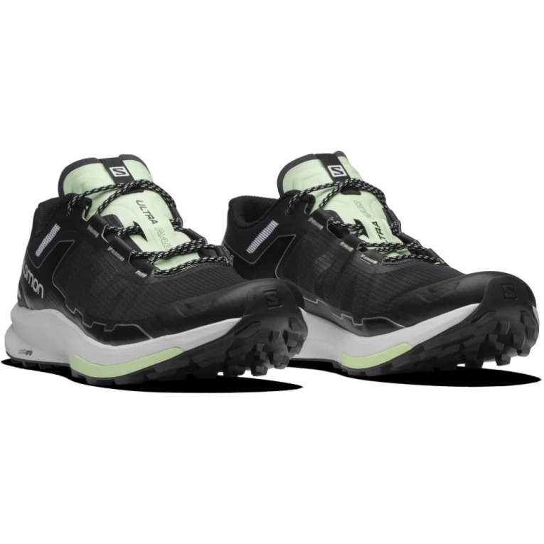 Salomon Ultra Raid Men's Sneakers Black / Mint | 451-BVEYSJ