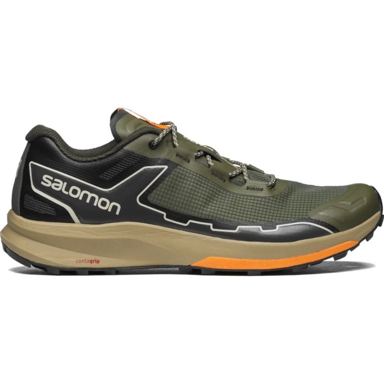 Salomon Ultra Raid Men\'s Sneakers Olive | 029-KNFQBZ