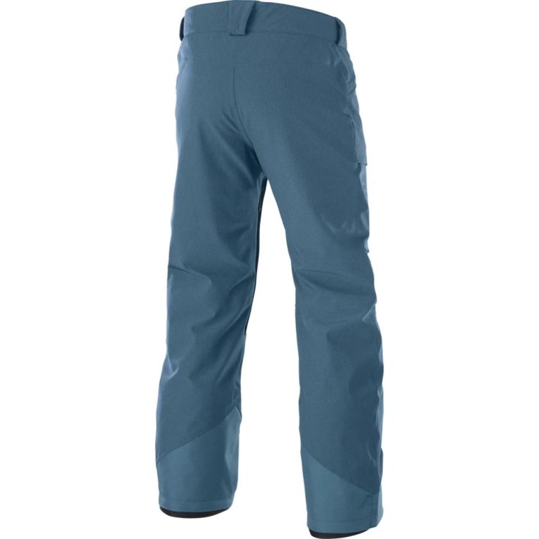 Salomon Untracked Men's Ski Pants Turquoise | 075-GJVHSF