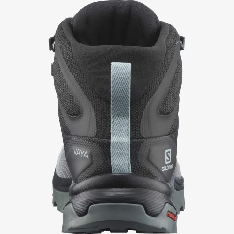 Salomon Vaya Mid GTX Women's Hiking Boots Black / Grey | 190-OZYIQE