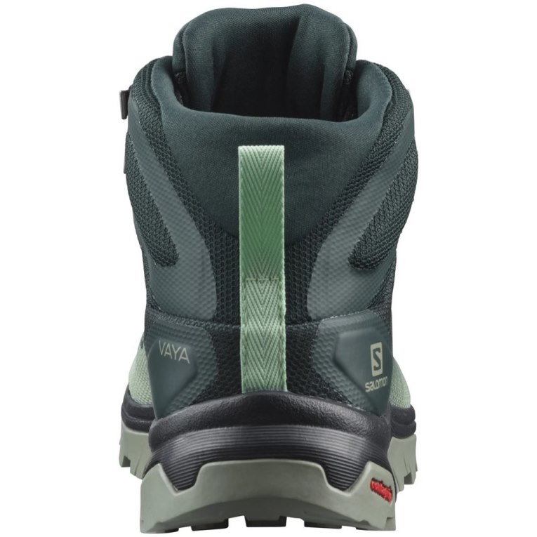 Salomon Vaya Mid GTX Women's Hiking Boots Green | 598-YRWSQK