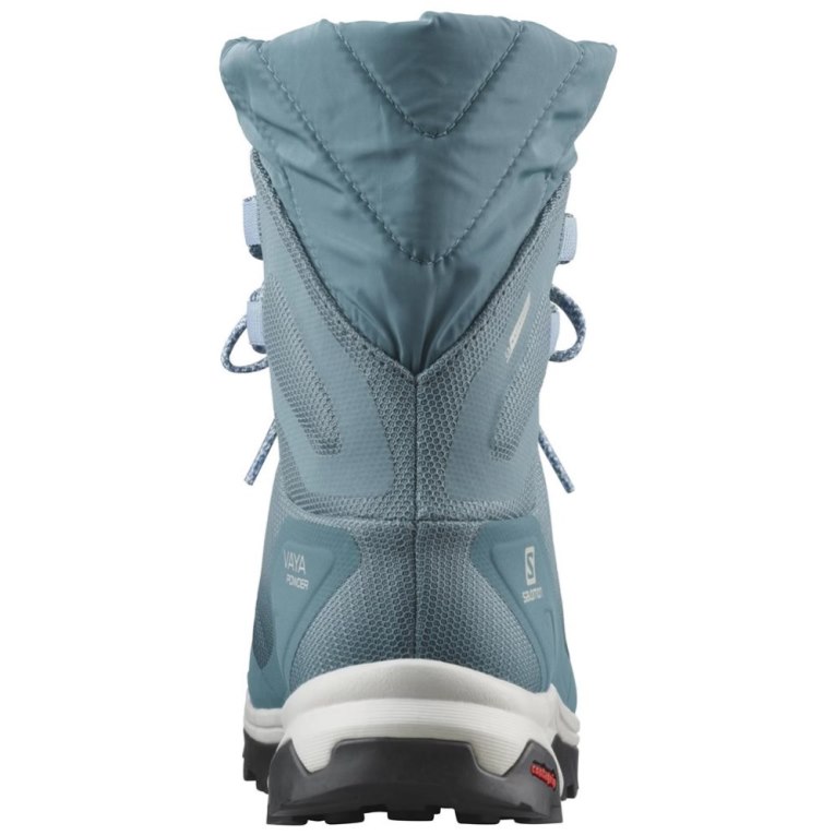 Salomon Vaya Powder Ts Cswp Women's Winter Boots Turquoise | 602-UANIEY