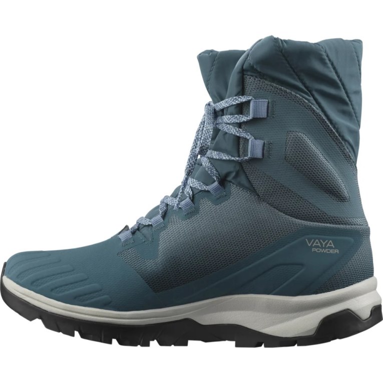 Salomon Vaya Powder Ts Cswp Women's Winter Boots Turquoise | 602-UANIEY