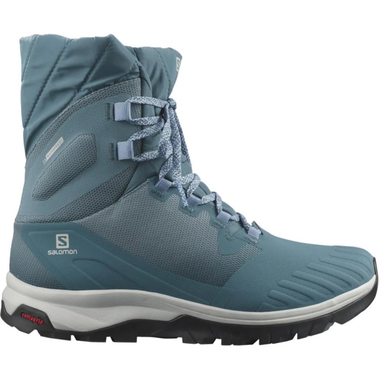 Salomon Vaya Powder Ts Cswp Women\'s Winter Boots Turquoise | 602-UANIEY