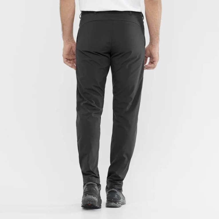 Salomon Wayfarer City Men's Sport Pants Black | 390-ZGDYAW