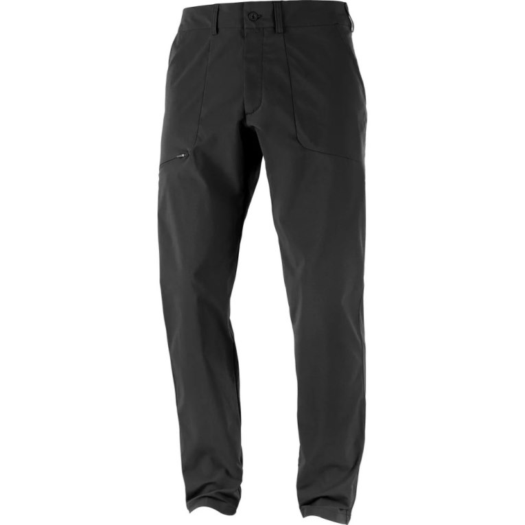 Salomon Wayfarer City Men's Sport Pants Black | 960-SKBFRC