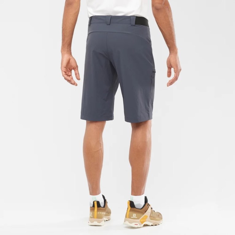 Salomon Wayfarer Men's Shorts Navy | 638-AVGXLO