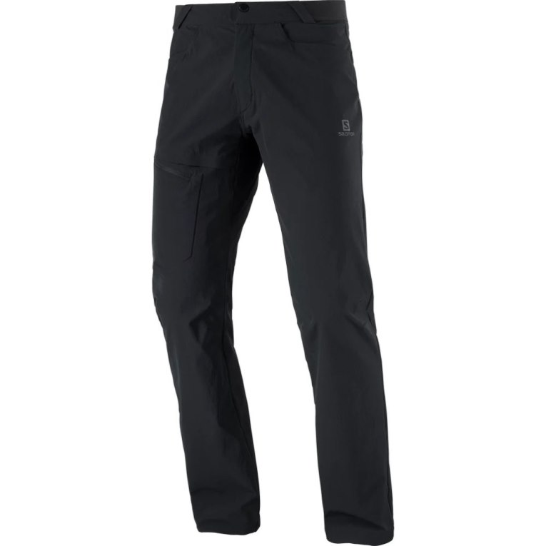 Salomon Wayfarer Men's Sport Pants Black | 710-GHJOVK